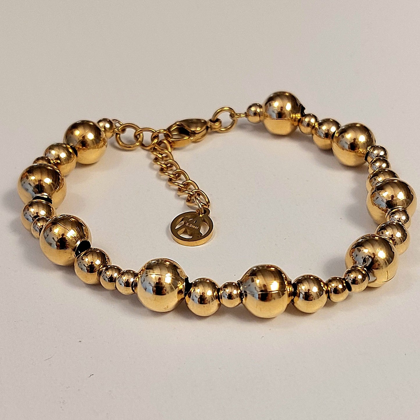 Bracciale sfere degradanti Gold Limited Edition
