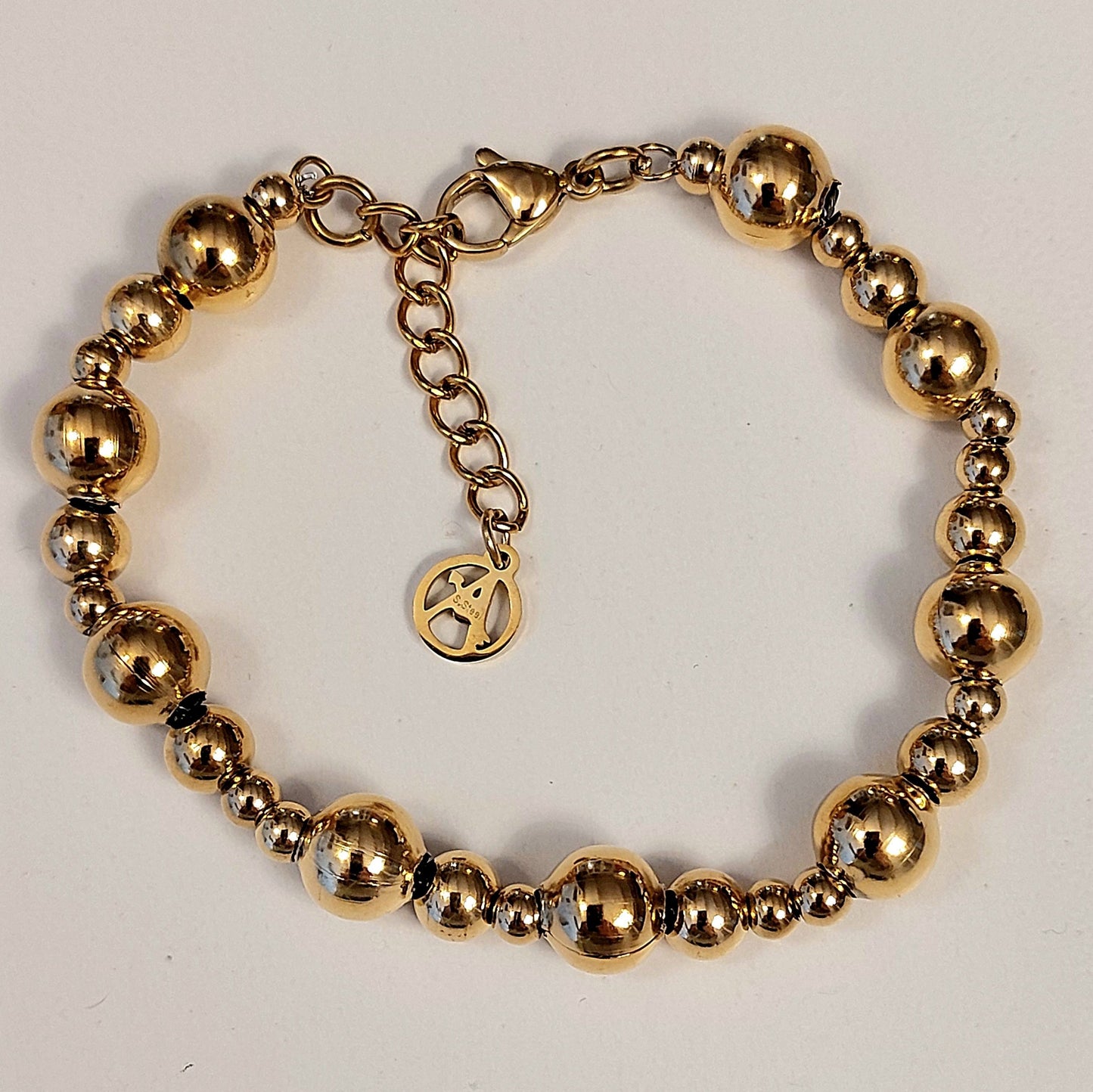 Bracciale sfere degradanti Gold Limited Edition