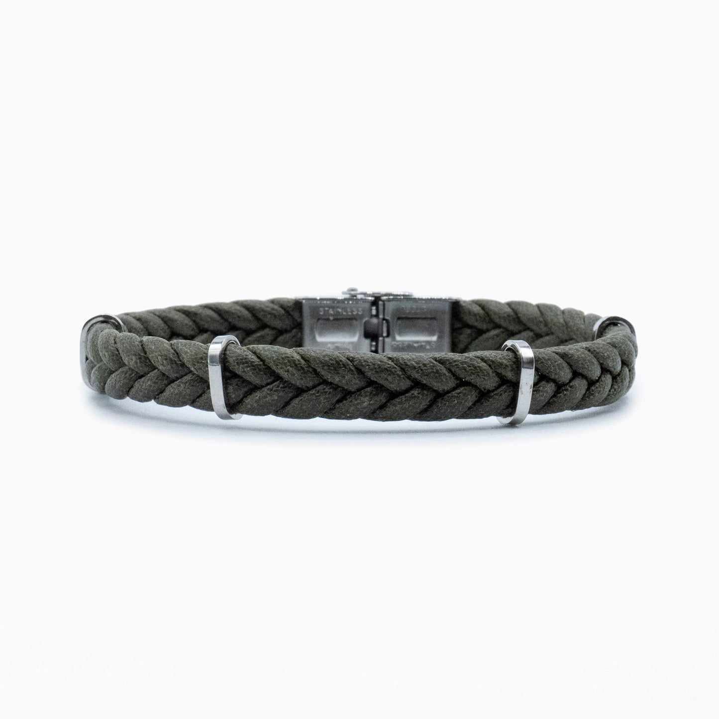 Bracciale Uomo Green Leather