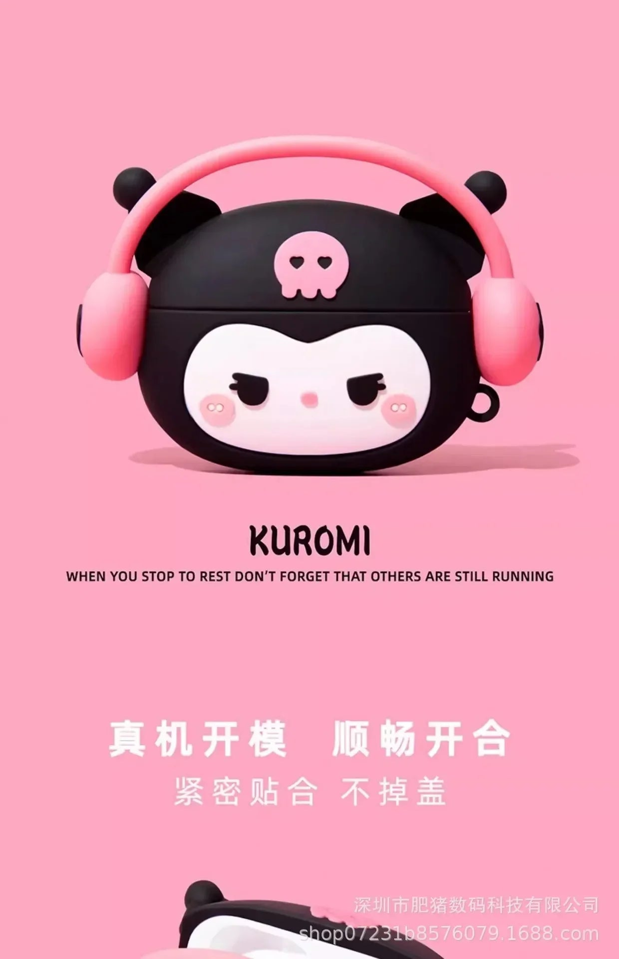 Gommini per airpods Sanrio. Personaggi Kawaii Hello Kitty, My Melody, per modello Apple Wireless Bluetooth Earphone 1 2 3 pro Case, disponibili in 4 varianti.