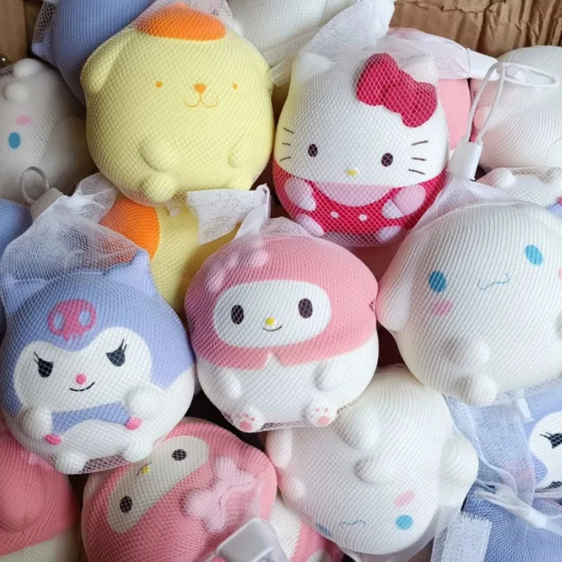 Squishy Kawaii Sanrio disponibili in 4 varianti.
