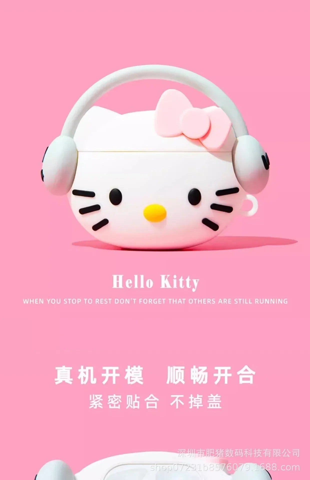 Gommini per airpods Sanrio. Personaggi Kawaii Hello Kitty, My Melody, per modello Apple Wireless Bluetooth Earphone 1 2 3 pro Case, disponibili in 4 varianti.