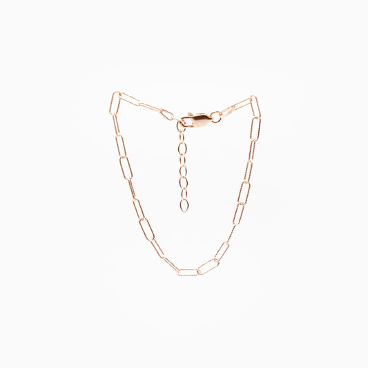 Bracciale or rose Catena Diamantata