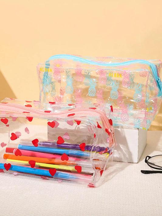 Astuccio Trasparente Happy School
